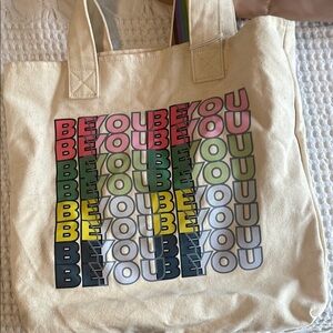 Colorful Canvas Tote Bag